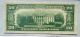 1950 Kansas City $20 Federal Reserve Note Fr.  2059 - J J/ablk.  Pmg Choice Unc.  63 E Small Size Notes photo 3