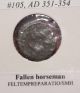 Ancient Roman Coin Constantius Gallus 351 - 354 Ad Foreign Coin S/h Coins: Ancient photo 2