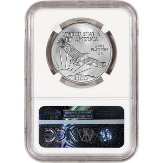 2016 American Platinum Eagle (1 Oz) $100 - Ngc Ms69 - Early Releases photo