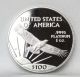 1997 - W 1 Oz Platinum American Eagle Proof Uncirculated (coin Only) Platinum photo 1