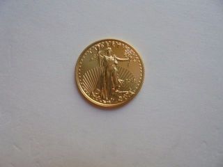 2016,  1/10th Oz.  $5 Gold American Eagle Coin Uncirculated photo