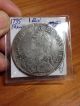 1735 France 1 Ecu Silver Coin Lettered Edge (bigger Than A Morgan Dollar) Coins: Medieval photo 1