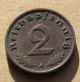 Old Coin Nazi Germany 2rp 1937 Mark A Berlin Swastika Pre World War Ii Germany photo 1