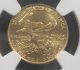 1986 $5 Gold Eagle In Ngc Holder Ms69 - First Year Of Issue - 010 Gold photo 3