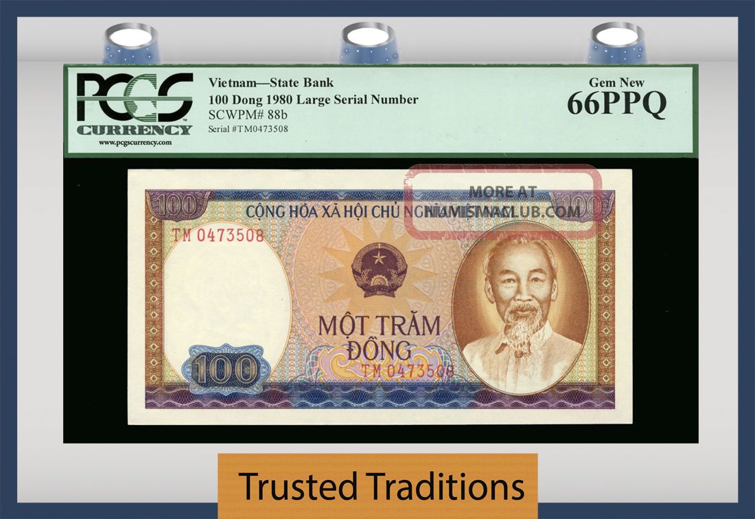 Tt Pk 88b 1980 Viet Nam State Bank 100 Dong 
