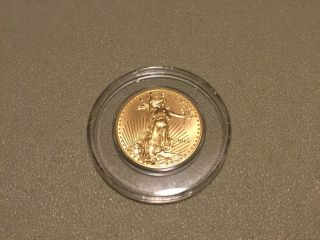 2015 1/2 Oz Gold American Eagle $25 Coin Bu - Half Ounce Gold Bullion Coin photo