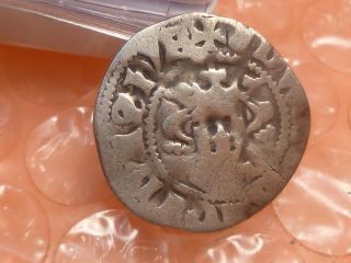 Edward I 1272 - 1307 Silver Long Cross Penny - London 3d photo