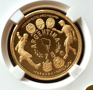¡¡ Very Rare Gold Coin 10.  000 Ekuele Of Ecuatorial Guinea.  1978.  Proof 66 photo