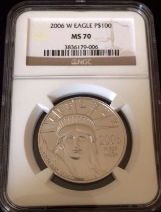 2006 W $100 1 Oz Platinum Eagle 