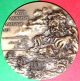 Mythology / Adamastor / Celestial Navigation Bronze Medal /253g - 90 Mm/ 3.  5´´ Exonumia photo 1
