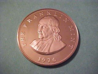 1976 Franklin Proof Medal - - Ben Franklin photo
