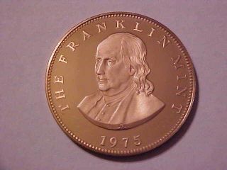 1975 Franklin Proof Medal - - Ben Franklin photo