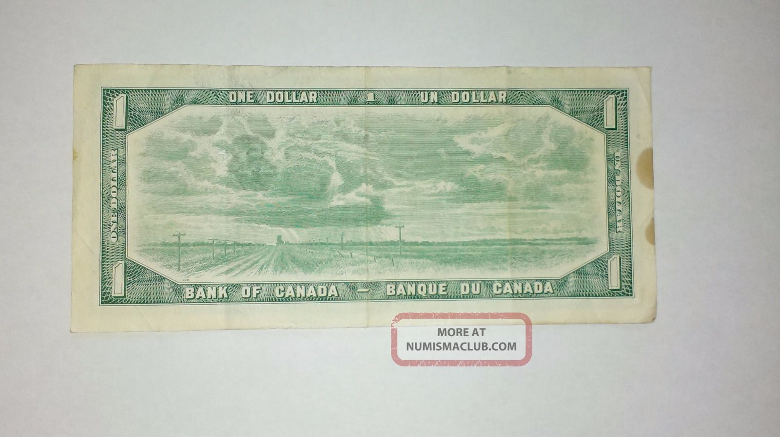 canada-1954-one-dollar