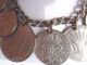Vintage Coin Bracelet 1926 - 1939 Czech,  Hungary,  England,  Sweden Europe photo 4