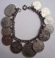 Vintage Coin Bracelet 1926 - 1939 Czech,  Hungary,  England,  Sweden Europe photo 5