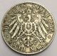 Germany German State,  Kingdom Of Bavaria 1903 D Zwei (2) Mark Silver Crown Coin Germany photo 1