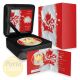 2015 1 Oz $5 Fine Silver Canadian Maple Leaf 50 Years Of Flag Color 24k Gold Coins: Canada photo 1
