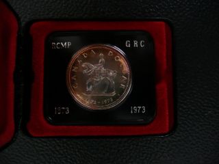 1973 Canadian Cased Silver Dollars photo