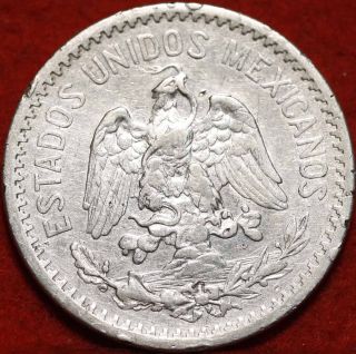 1907 Mexico 50 Centavos Silver Foreign Coin S/h photo