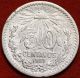 1907 Mexico 50 Centavos Silver Foreign Coin S/h Mexico (1905-Now) photo 1
