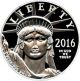 2016 - W Platinum Eagle $100 Pcgs Pr 69 Dcam (first Strike) Statue Liberty 1 Oz Platinum photo 2