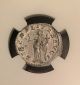 Elagabalus Ancient Roman Silver Denarius Liberalitas Ngc Certified Xf 2.  2g 221ad Coins: Ancient photo 2
