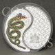 Fiji 2013 2$ Lunar Snake Yin And Yang Proof Silver Coin Australia & Oceania photo 1