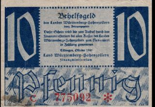 Germany - 10 Pfennig - 10/1947 - P S1008b - Af photo