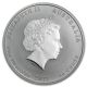 Australia 2011 0.  5$ Year Of The Rabbit Silver Coin 1/2 Oz Commemorative photo 1