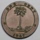 1847 Liberia Large Cent Choice Xf Palm Tree Coin (16093002r) Africa photo 1
