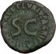 Augustus 7bc P Lurius Agrippa Moneyer Authentic Ancient Roman Coin I42201 Coins: Ancient photo 1