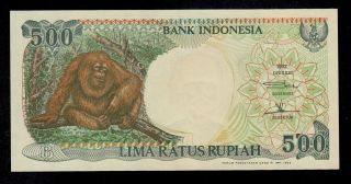 Indonesia 500 Rupiah 1992/1993 Okp Pick 128b Au - Unc Banknote. photo