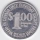 1977 Long John Silver Dollar Exonumia photo 1