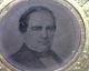 1860 Abraham Lincoln / Hannibal Hamlin Ferrotype Campaign 25mm Medal - Rare Exonumia photo 8