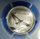 2003 1/10 Oz Platinum American Eagle Ms - 69 Pcgs Coins photo 2