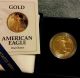 1992 - W 1 Oz Proof Gold American Eagle (w/box &) $50 Coin Coins photo 3