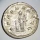 Ancient Roman Silver Coin Philip I 244 - 249 Ad Annona Holding Corn Over Modius Coins & Paper Money photo 1