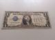 Vintage 1928 $1 One Dollar Bill Silver Certificate Funnyback Blue Seal Money Small Size Notes photo 1