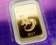 Special Price 2017 1oz.  9999 Gold Bar Year Of The Rooster In Certi - Lock A408 Gold photo 2
