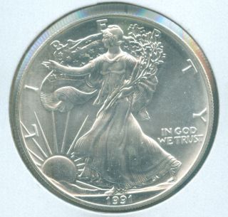 1991 Silver Eagle $1 (1619944) photo