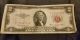 1953 B Series Two Dollar Bill (red Seal) Small Size Notes photo 1
