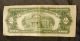 1953 B Series Two Dollar Bill (red Seal) Small Size Notes photo 2