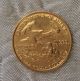 1987 $5 Gold Liberty/american Eagle Coin 1/10 Oz Fine Gold Mcmlxxxvii Gold photo 1
