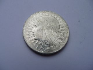 5zl 1934 Silver Polish Coin photo