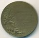 France G.  J.  Danton (1759 - 1794) - 1891 Medal For Monument Inauguration Bronze Exonumia photo 1