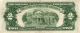 1 - 1928g $2 Red Seal United States Note,  Old United States Currency,  Circ. Small Size Notes photo 1