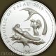 2016 Palau $5 - Coral Hind Fish - Marine Life Protection Silver Mermaid Coin Australia & Oceania photo 2