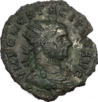 Tacitus Rare 275ad Authentic Ancient Roman Coin Victory I52714 photo