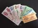 China 1953 1960 1965 1972 Banknote 1 5 10yuan 1 2 5jiao 1 2 5fen Unc Asia photo 3