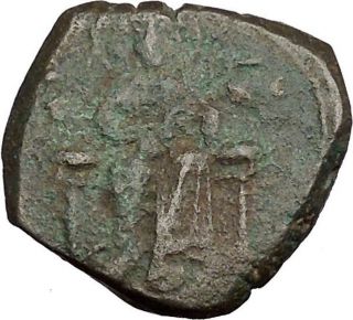 Alexius I Comnenus 1081ad Jesus Christ Tetarteron Ancient Byzantine Coin I38545 photo